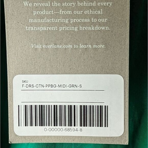 Everlane Paperbag Ruffle Tank Convertible Dress, Size S Emerald Green - Picture 9 of 13